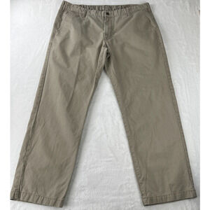 Calvin Klein Jeans 100% Cotton Chino‎ Khaki Outdoor Adult Straight Size 40X30